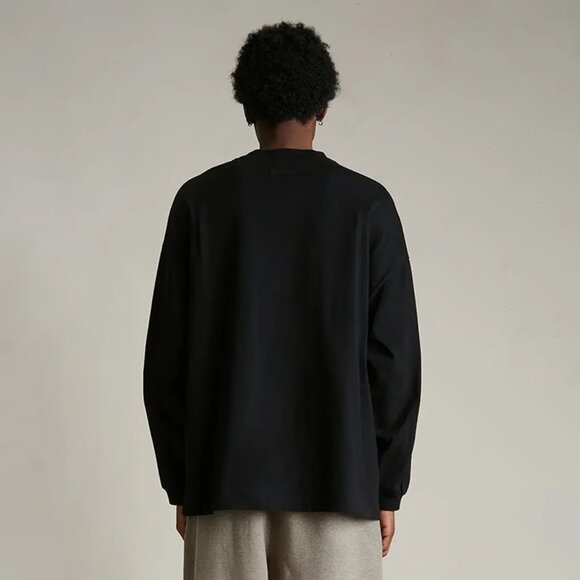 ESSENTIALS Holiday Core Logo Long Sleeve T-Shirt - Picture 3 of 3